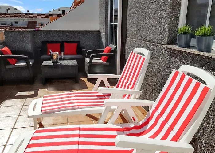 Bright Apartment In Puerto De Santiago 65 M² Terrace